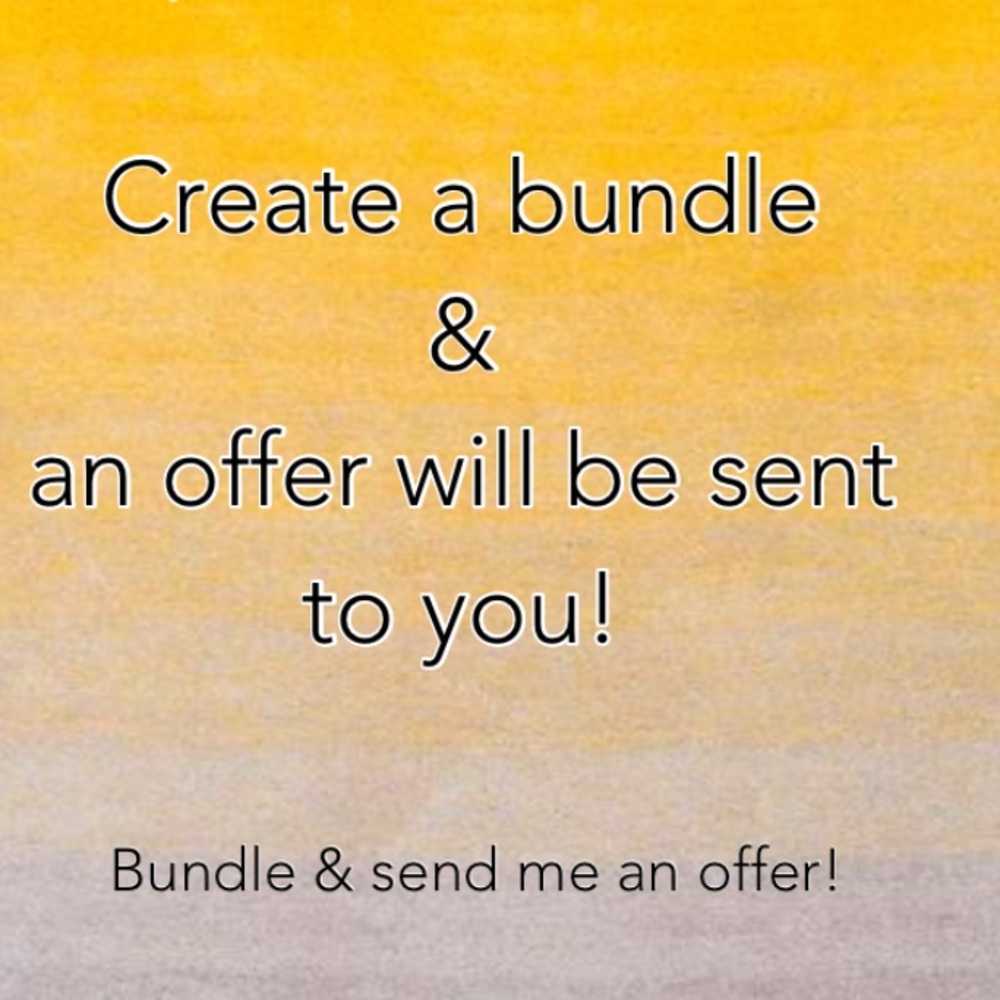 Bundle items + Make offer